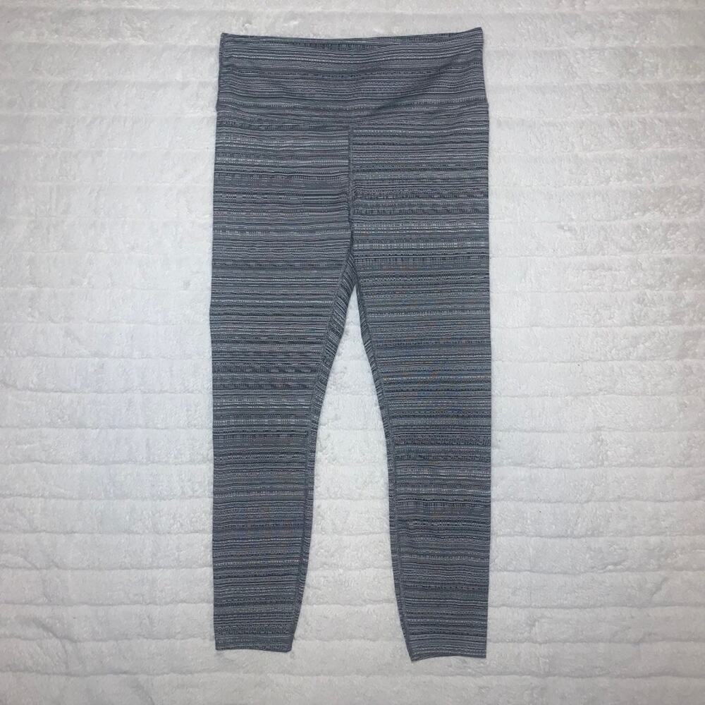 Athleta High Rise Chaturanga Jacquard Leggings